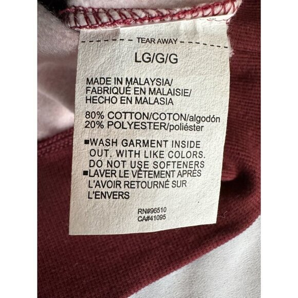 Under Armour Womens Rival Fleece Sweatshirt Top Red Camo Sz Large New $60 - Picture 4 of 8